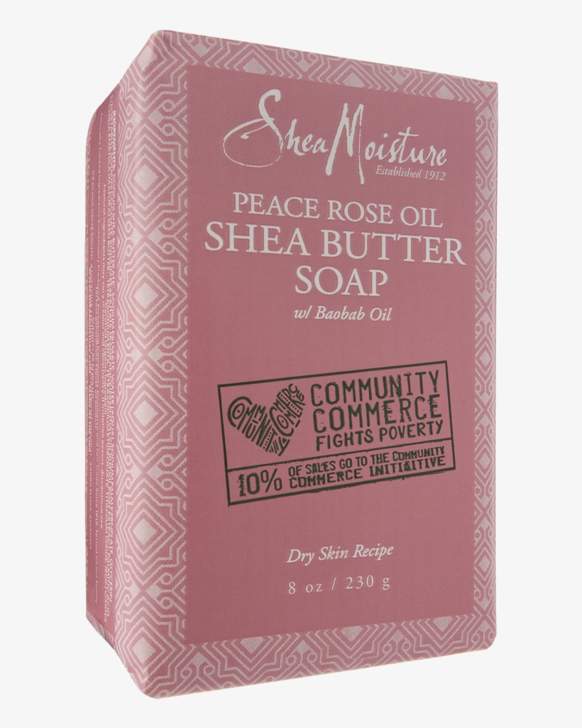 Shea Moisture Peace Rose Oil Shea Butter Soap , - Shea Moisture Soap, Shea Butter, Manuka Honey, transparent png download
