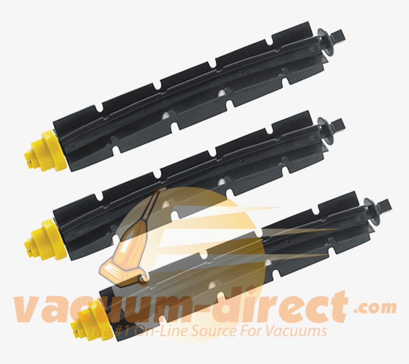 Irobot Roomba 600 Series Flexible Beater Brush 3 Pack - Brush, transparent png download
