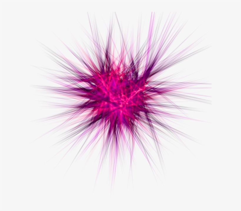 Fractal Pink Purple Effect Light Ftestickers - Абстракция Пнг, transparent png download