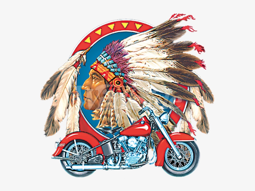 Indian Chief Cycle With Pkt - You Can't Wear Out An Indian Mousepad, transparent png download