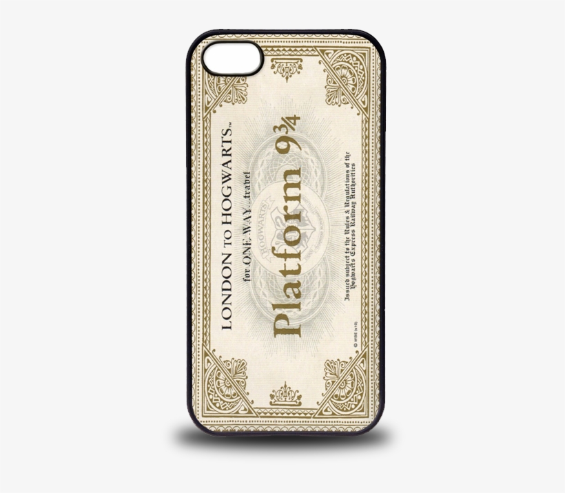 London To Hogwarts Case - Harry Potter Ticket Phone Case, transparent png download