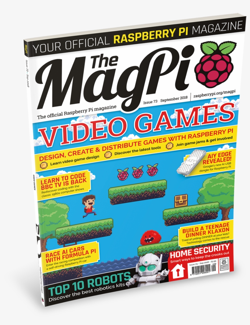 On Writing Your Own Games, Automating Your Home Security, - Raspberry Pi, transparent png download