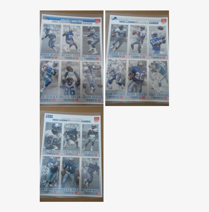 Includes Rodney Peete, Barry Sanders - Airliner, transparent png download