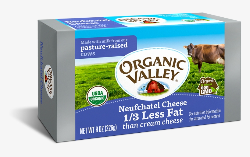Browse Our Product Line - Organic Valley Cream Cheese, transparent png download