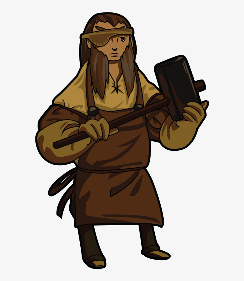 Chewbacca Clipart Wiki - Shovel Knight Shovel Smith, transparent png download