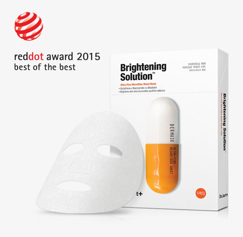 Contains Antioxidant Properties And Brightens Complexion - Dr Jart+ Dermask Micro Jet Brightening Solution, transparent png download