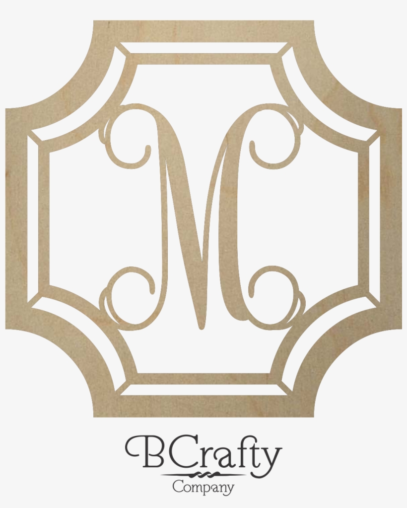 Gem Stone Wooden Monogram Letter M - Coach Logo, transparent png download