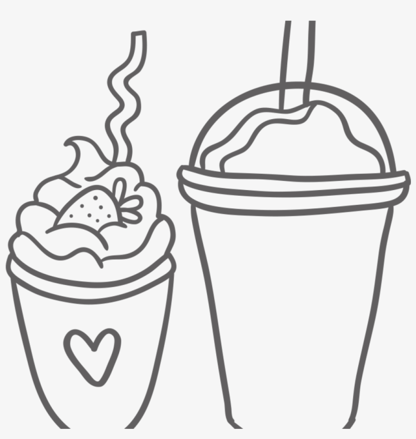 Shake Free On Dumielauxepices Net - Drawing Of A Shake, transparent png download