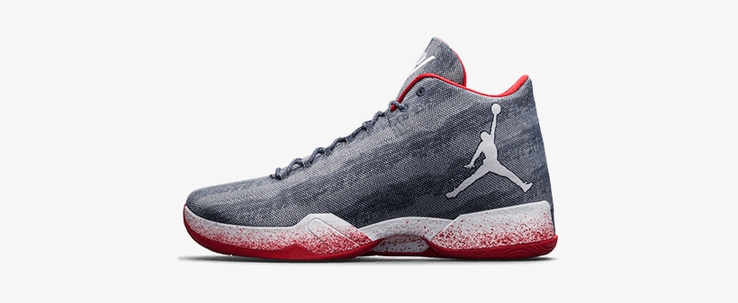 Air Jordan Xx9 Pe Grey / Navy Red - Sneakers, transparent png download