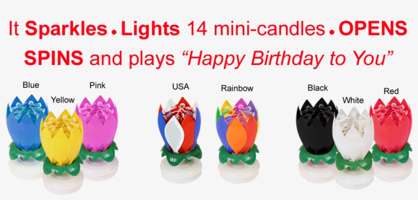 Wowzza Amazing Birthday Candle - Sparkling Candles+sparkler For Any Party Or Birthday, transparent png download