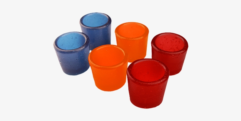Gummy Shotz Assorted Gummy Shot Glasses 6-pack For - Shot Glass, transparent png download