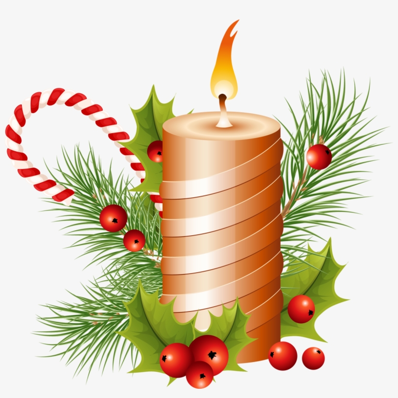 Candles Png Clipart - Новый Год Свечи Png, transparent png download
