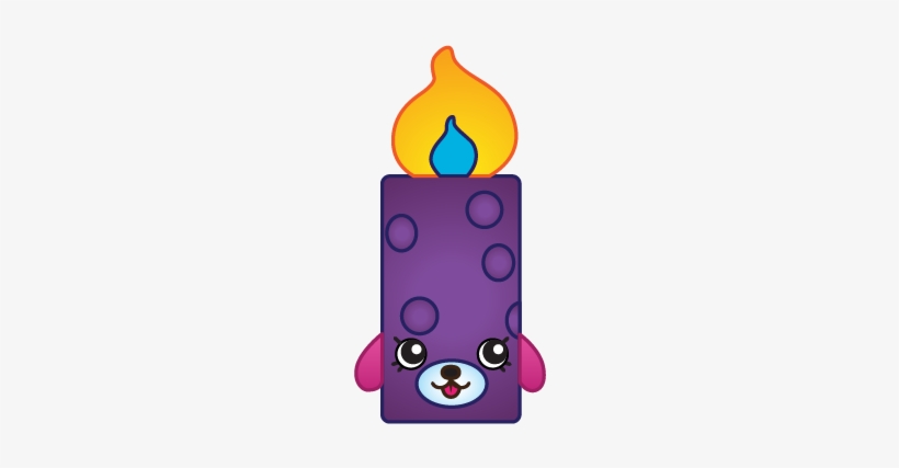 Flicker Candle Art - Shopkins Candle, transparent png download
