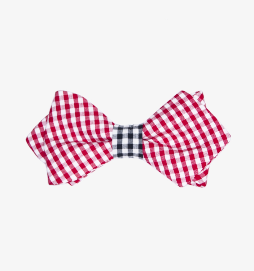 Boy's Red & Black Bow Tie - Bow Tie, transparent png download