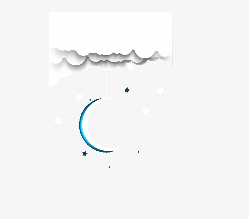 Beautiful Night Sky Background Vector Material - Auguri Di Buona Notte, transparent png download