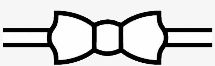 Bow Tie Black Bow Tie Clipart Png Source - Мужская Бабочка Вектор, transparent png download