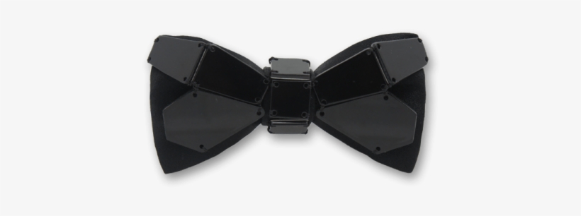 Geometry Dragonfly In Black Bow Tie - Necktie, transparent png download