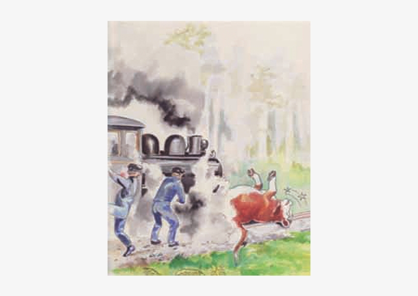 Trouble On The Track - Book, transparent png download