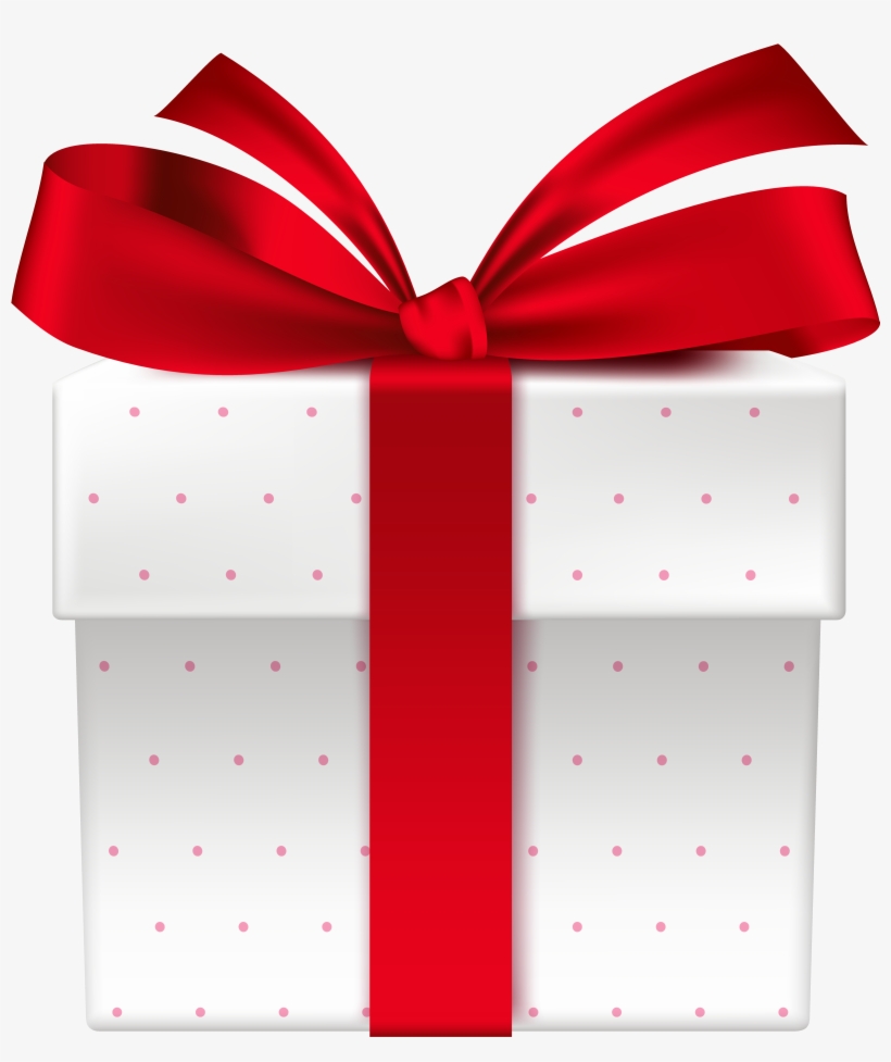 Png Black And White Library Box With Red Png Picture - Gift, transparent png download