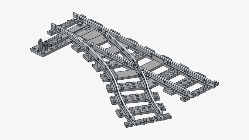 Part Image - Train Tracks Parts, transparent png download
