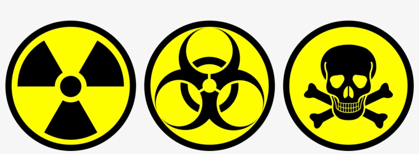 Bottle Of Poison Isolated On White Background Royalty - Chemical Weapon Logo Png, transparent png download