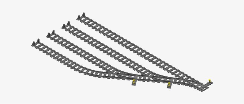 Rail Yard Can Be On The Left Or Right Hand Side Of - Track, transparent png download