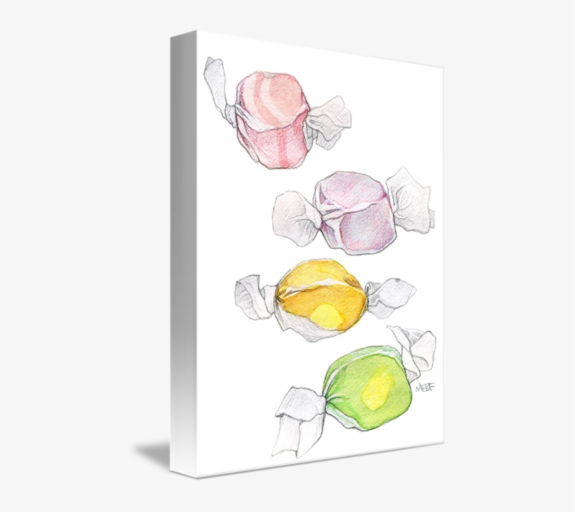 Drawing - Salt Water Taffy Illustration, transparent png download