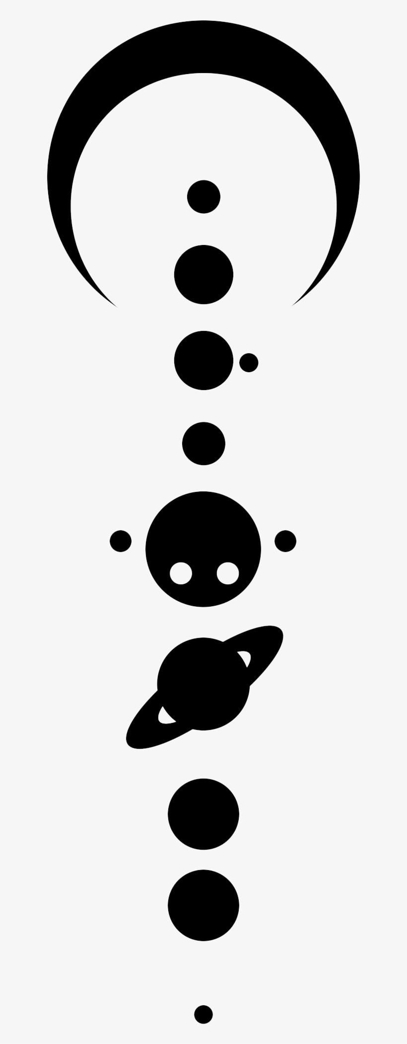 I Really Like This One, But I Wonder How Good It Will - Solar System Tattoo Png, transparent png download