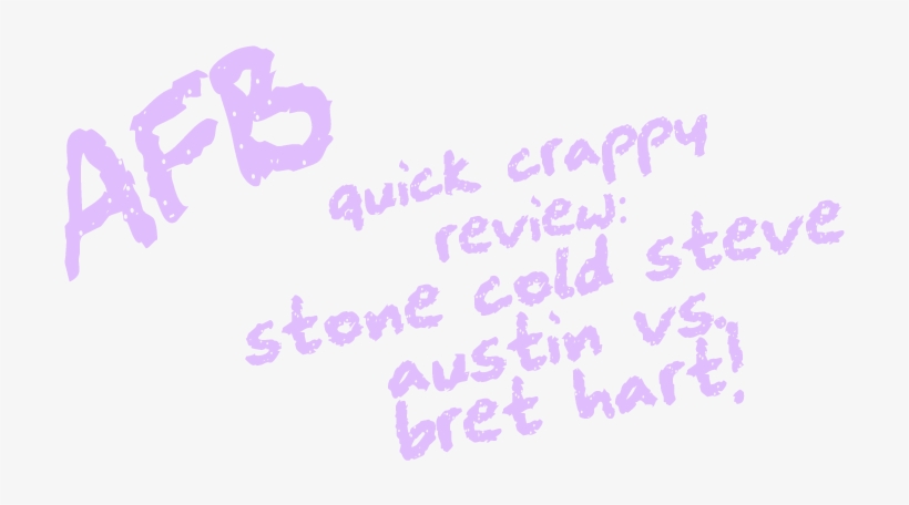 Quick Crappy Review - Wrestlemania, transparent png download