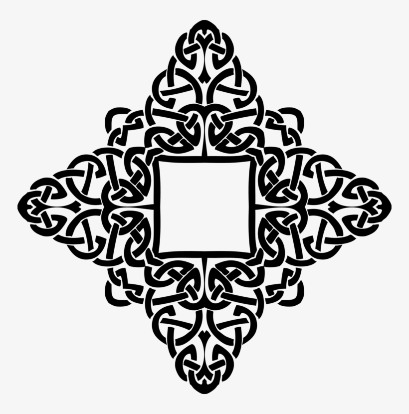 Celtic Knot Visual Design Elements And Principles Drawing - Drawing, transparent png download