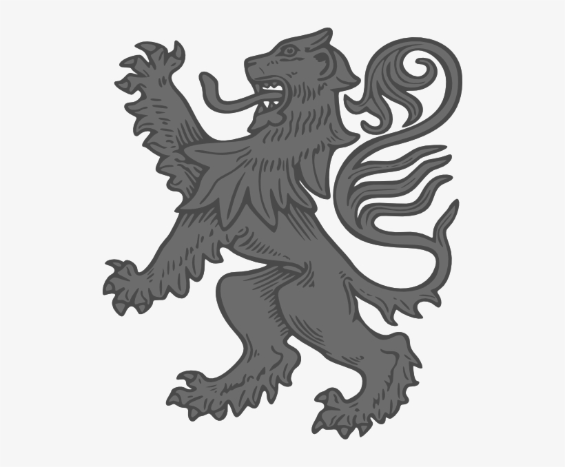 How To Set Use Grey Lion Clipart, transparent png download