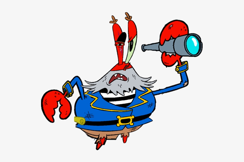 Redbeard Krabs - Grandpa Redbeard, transparent png download