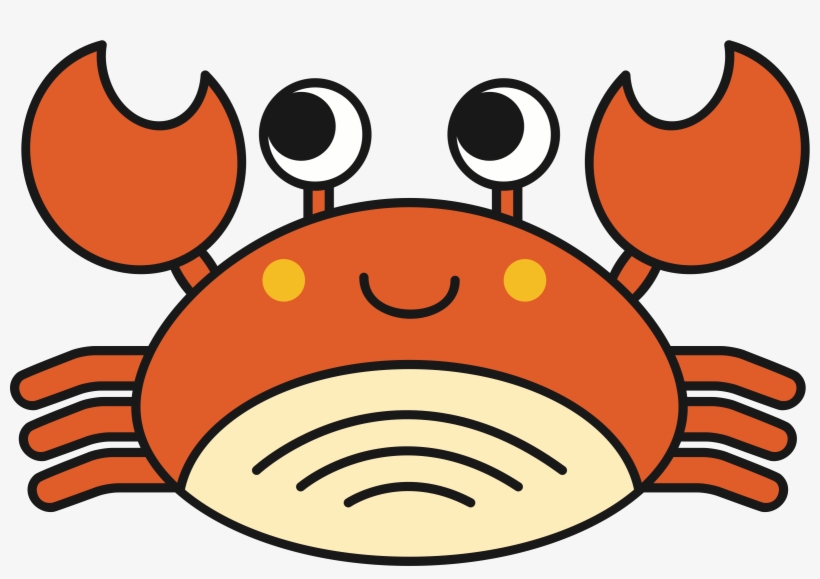 Freeuse Download Horseshoe At Getdrawings Com Free - Cute Crab Clipart, transparent png download