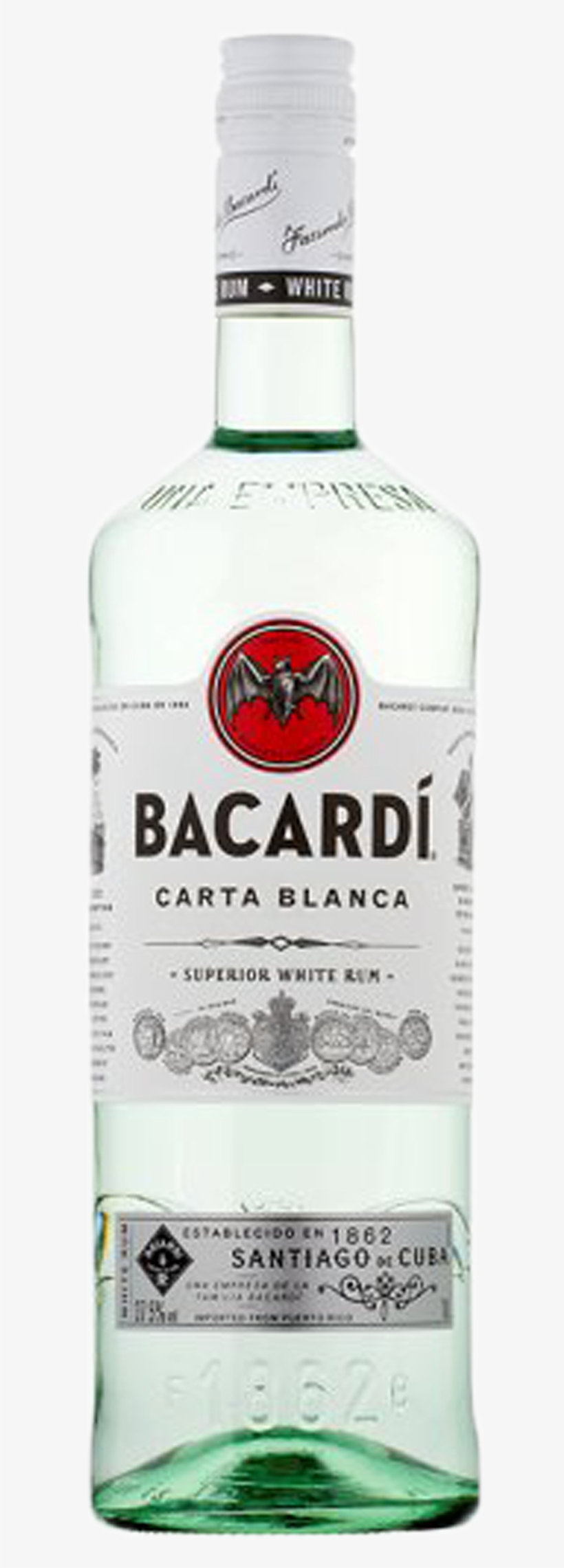 Bacardi Carta Blanca, transparent png download