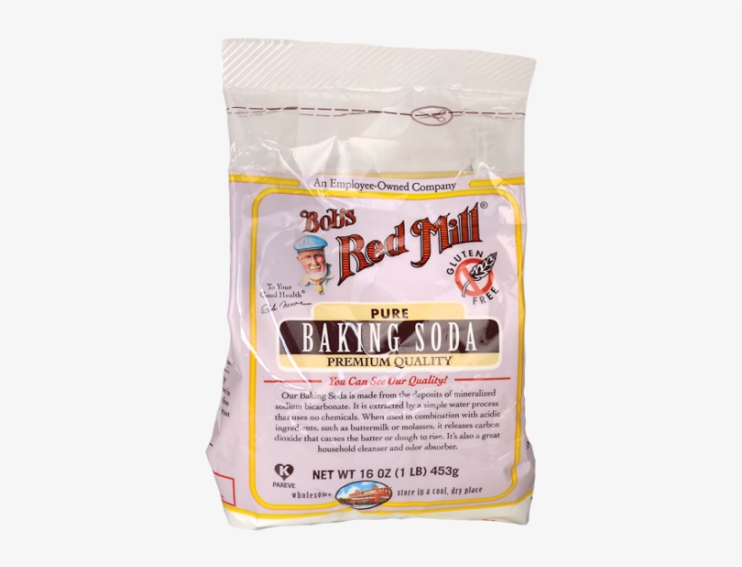 Bob's Red Mill Baking Soda 453g - One 16 Oz Bob's Red Mill Baking Soda, transparent png download