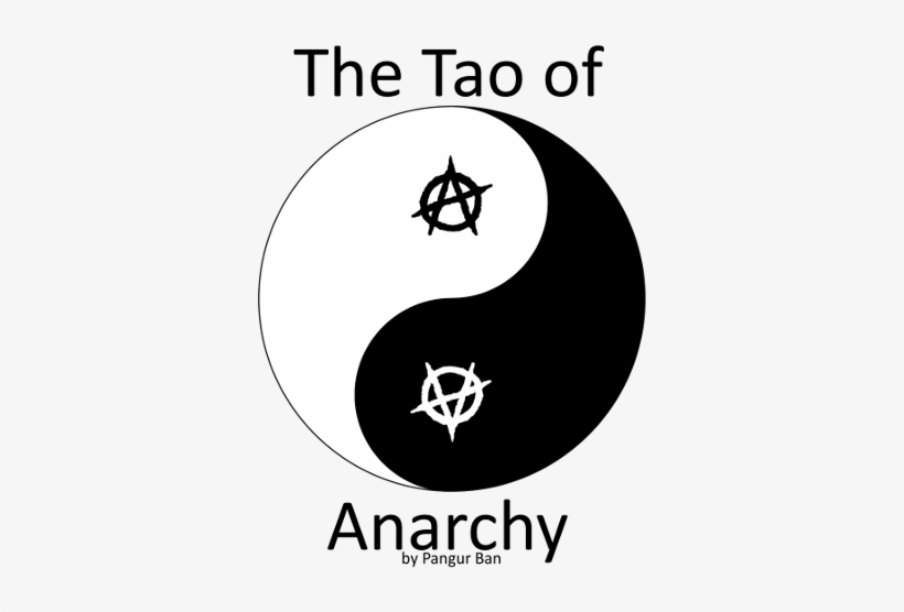 The Tao Of Anarchy - Anarchist 1 (red) Throw Blanket, transparent png download