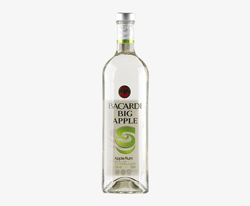Bacardi Big Apple 750ml - Bacardi Rum Big Apple, transparent png download
