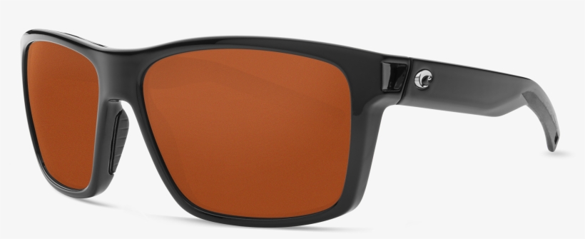 Costa Del Mar Slack Tide Sunglasses In Shiny Black, - Costa Tuna Alley, transparent png download