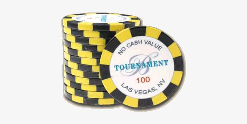 B2006 Tournament Ceramic Poker Chip - Poker Chips, transparent png download