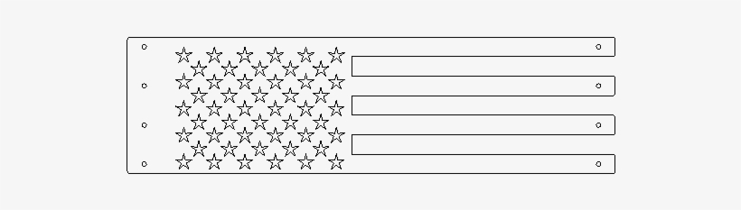 This Is A Usa Flag - Indice De Moran Mapas, transparent png download
