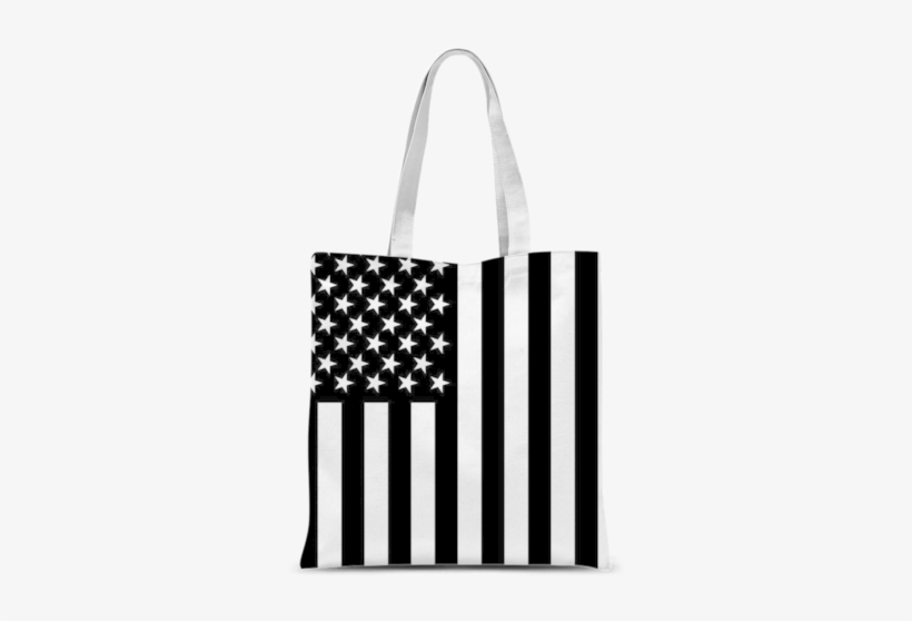 American Flag ﻿classic Sublimation Tote Bag - Lacrosse American Flag Pillow Case, transparent png download