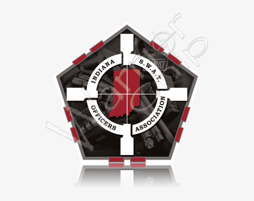 Custom Poker Chips Pentagon Swat - Casino Token, transparent png download