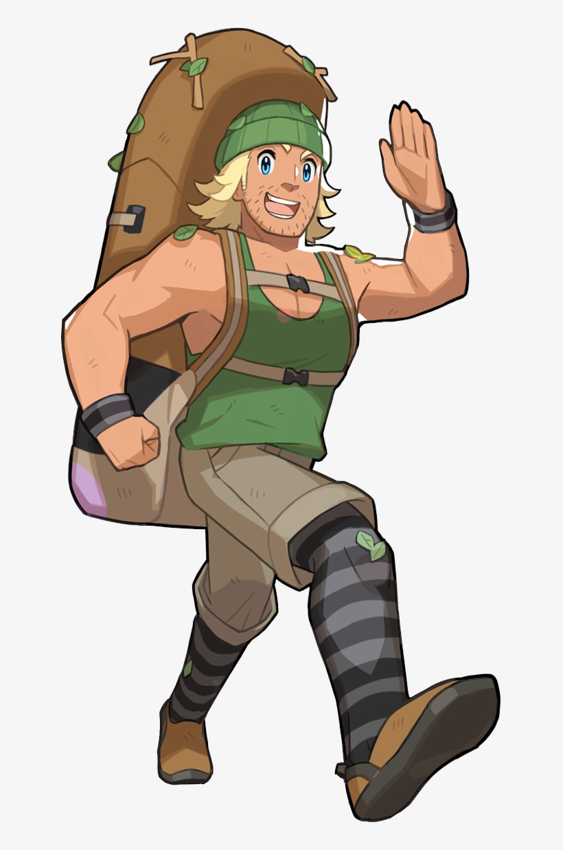 Pokemon Sun And Moon Hiker - Pokemon Sun And Moon Brock, transparent png download