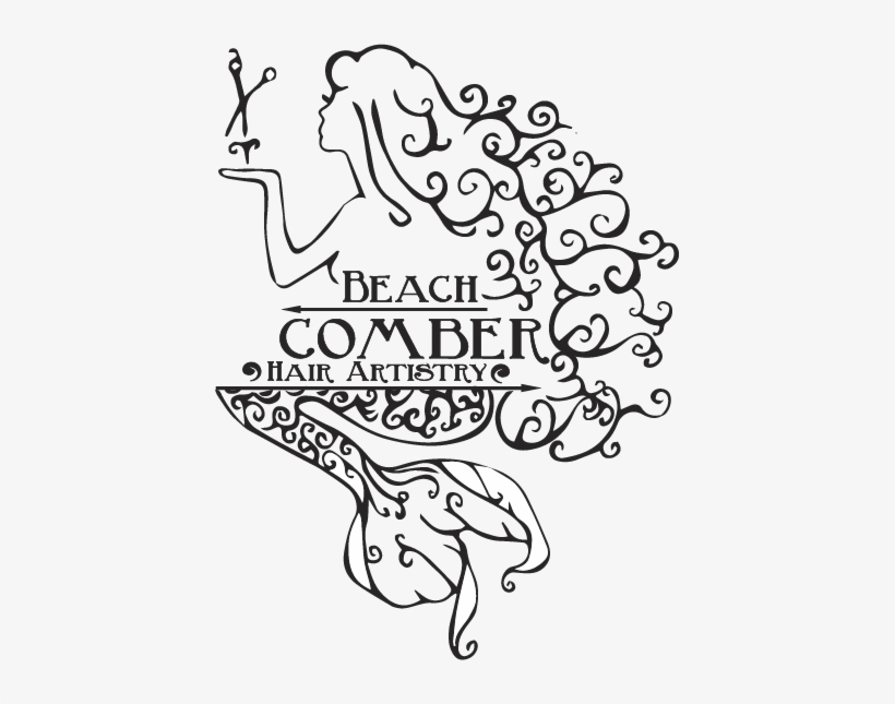 Beachcomber Hair Artistry - Logo, transparent png download