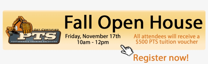 Pts Open House - Heavy Equipment, transparent png download