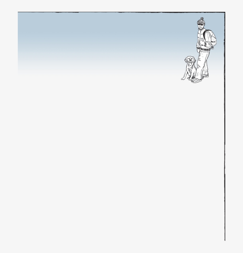 Mod Border Topright1-hiker - Cartoon, transparent png download