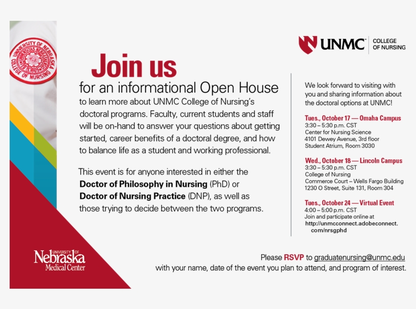 2017octoberopenhouse - University Of Nebraska Medical Center, transparent png download