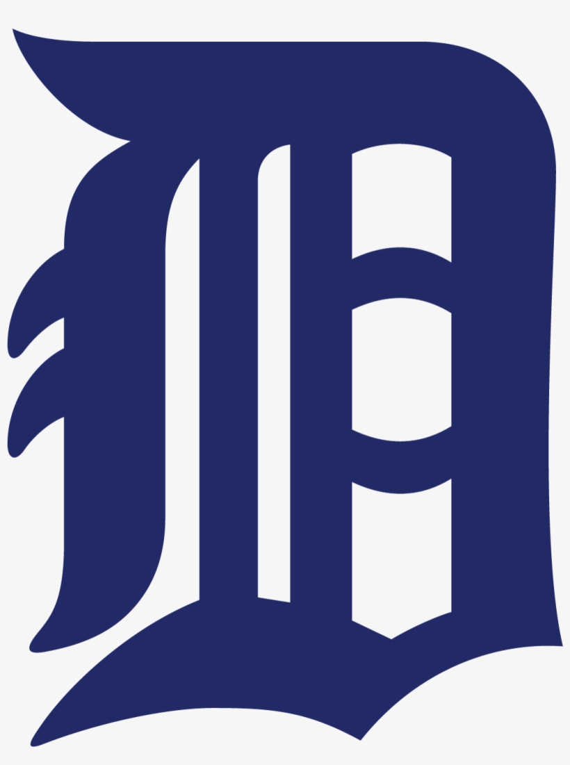 Detroit Tigers Logo Vector - Fathead Detroit Tigers Baseball Logo Wall Decal, transparent png download