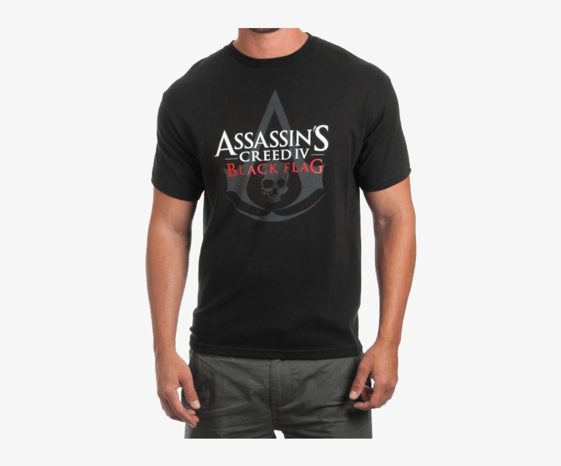 Assassin's Creed Iv Black Flag T-shirt - Quake T Shirt, transparent png download