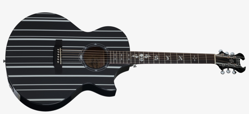 Synyster Gates 'syn Ac-ga Sc' Acoustic - Synyster Gates New Guitars, transparent png download